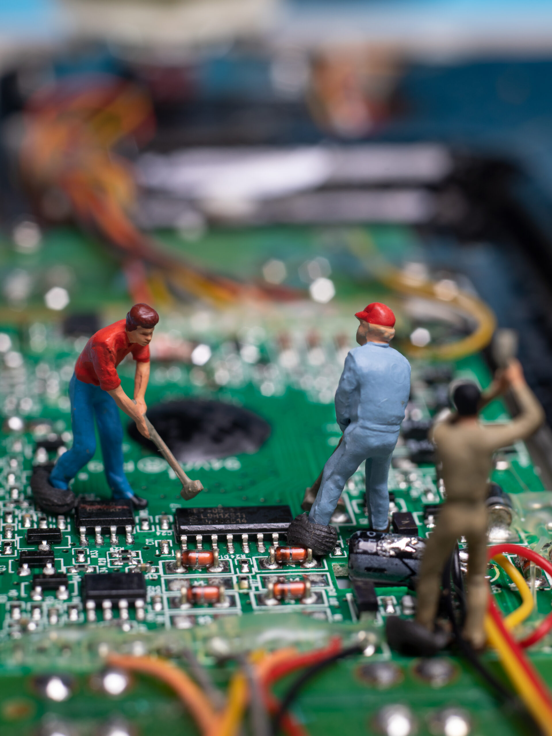 How do manufacturing companies generate e-waste